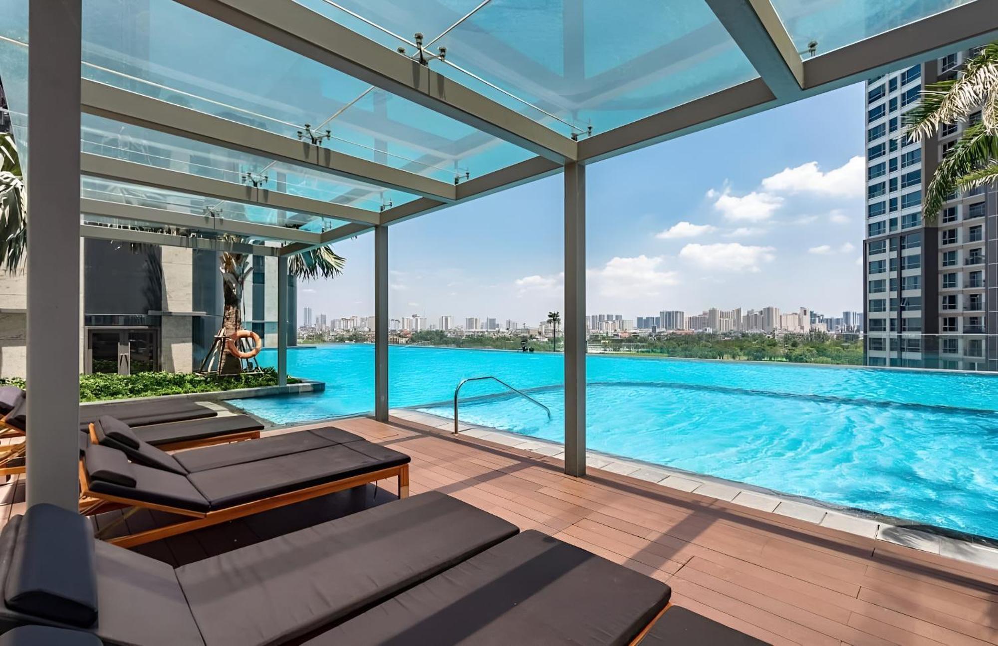 Sky Park Apartment - Vinhomes Central Park Ho Chi Minh City Bagian luar foto