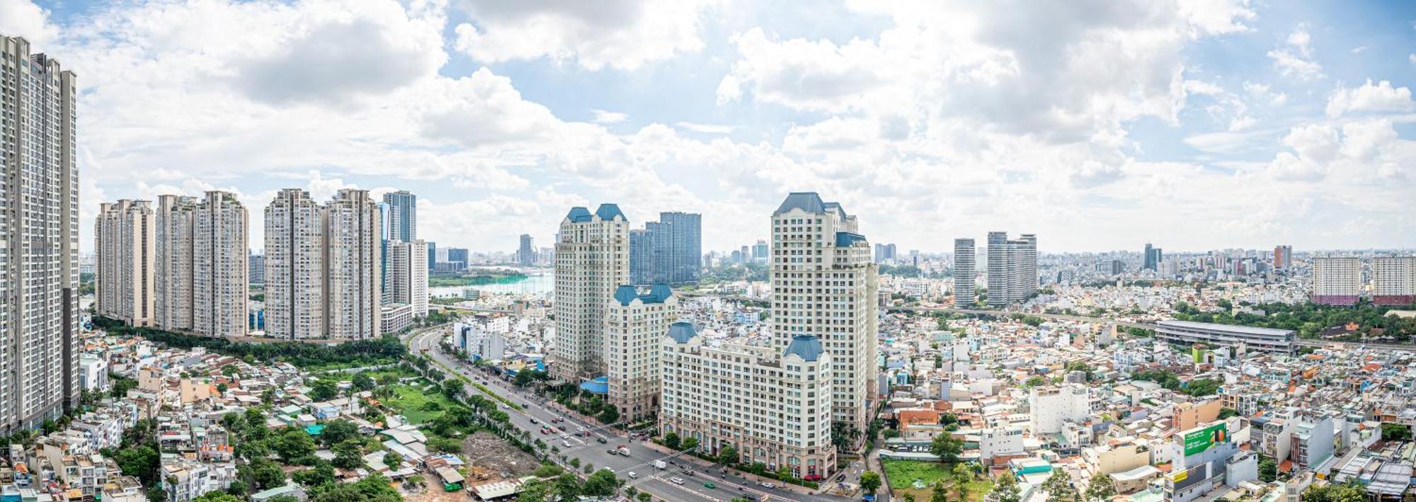 Sky Park Apartment - Vinhomes Central Park Ho Chi Minh City Bagian luar foto