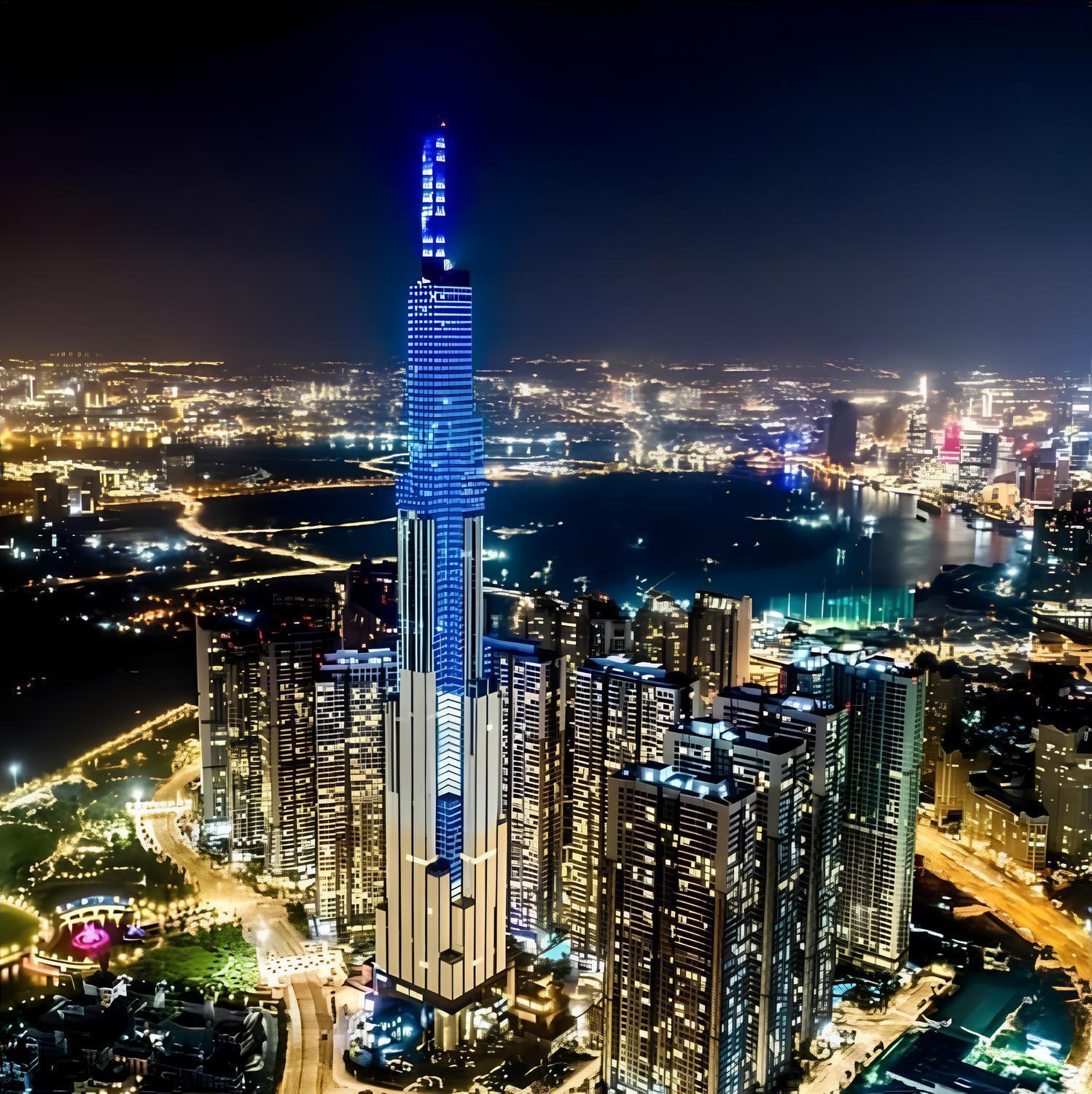 Sky Park Apartment - Vinhomes Central Park Ho Chi Minh City Bagian luar foto