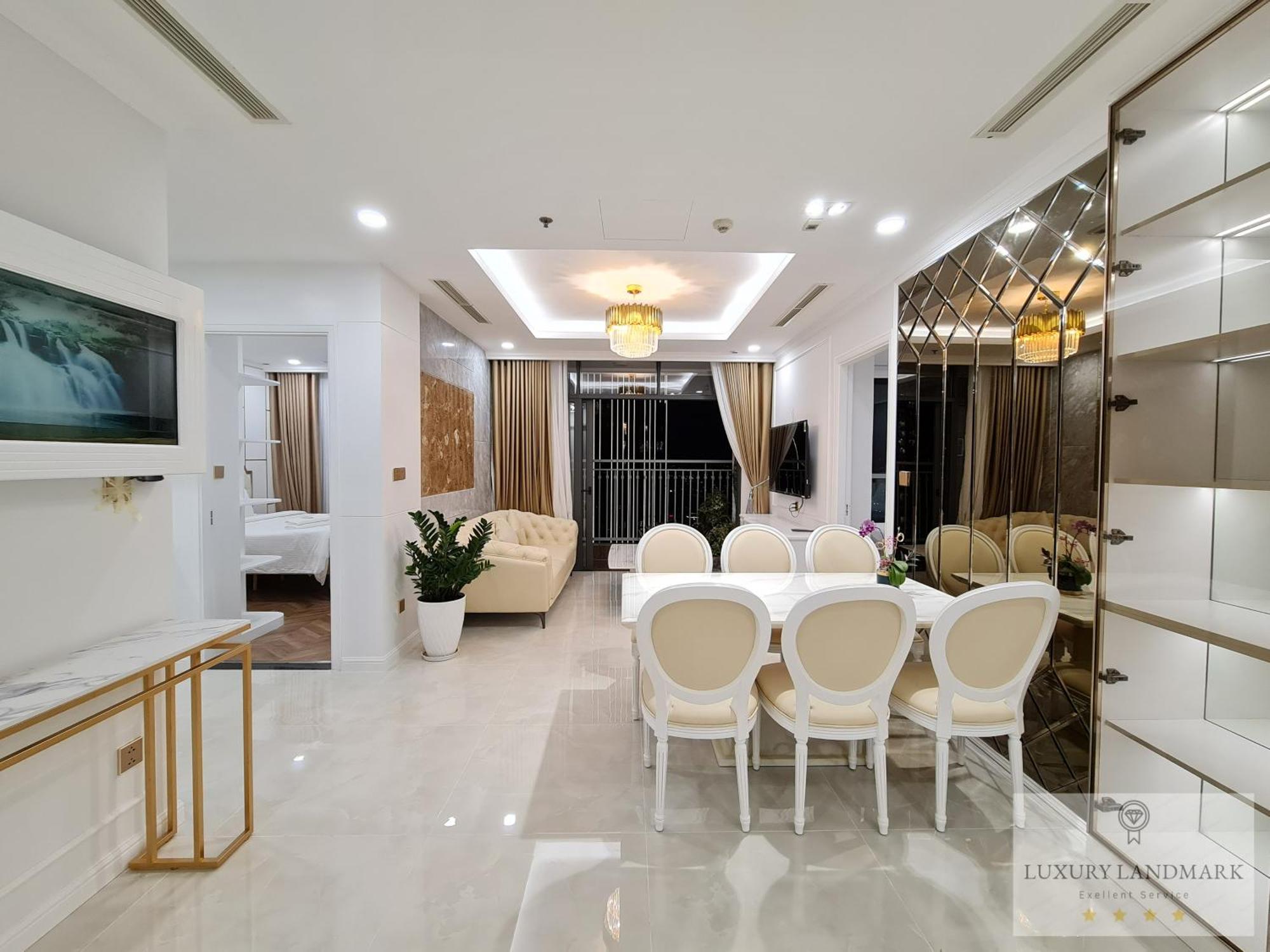 Sky Park Apartment - Vinhomes Central Park Ho Chi Minh City Bagian luar foto