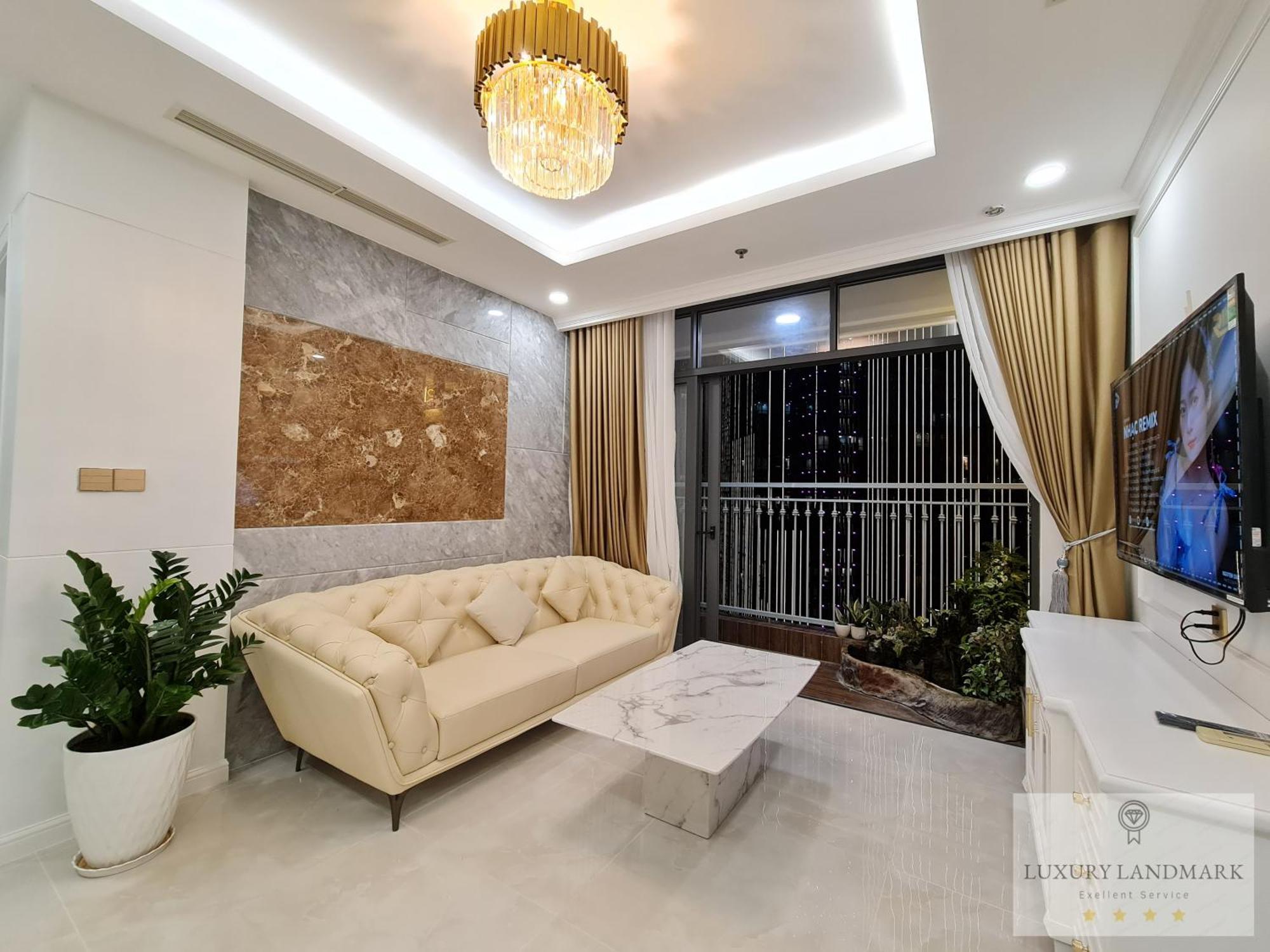 Sky Park Apartment - Vinhomes Central Park Ho Chi Minh City Bagian luar foto