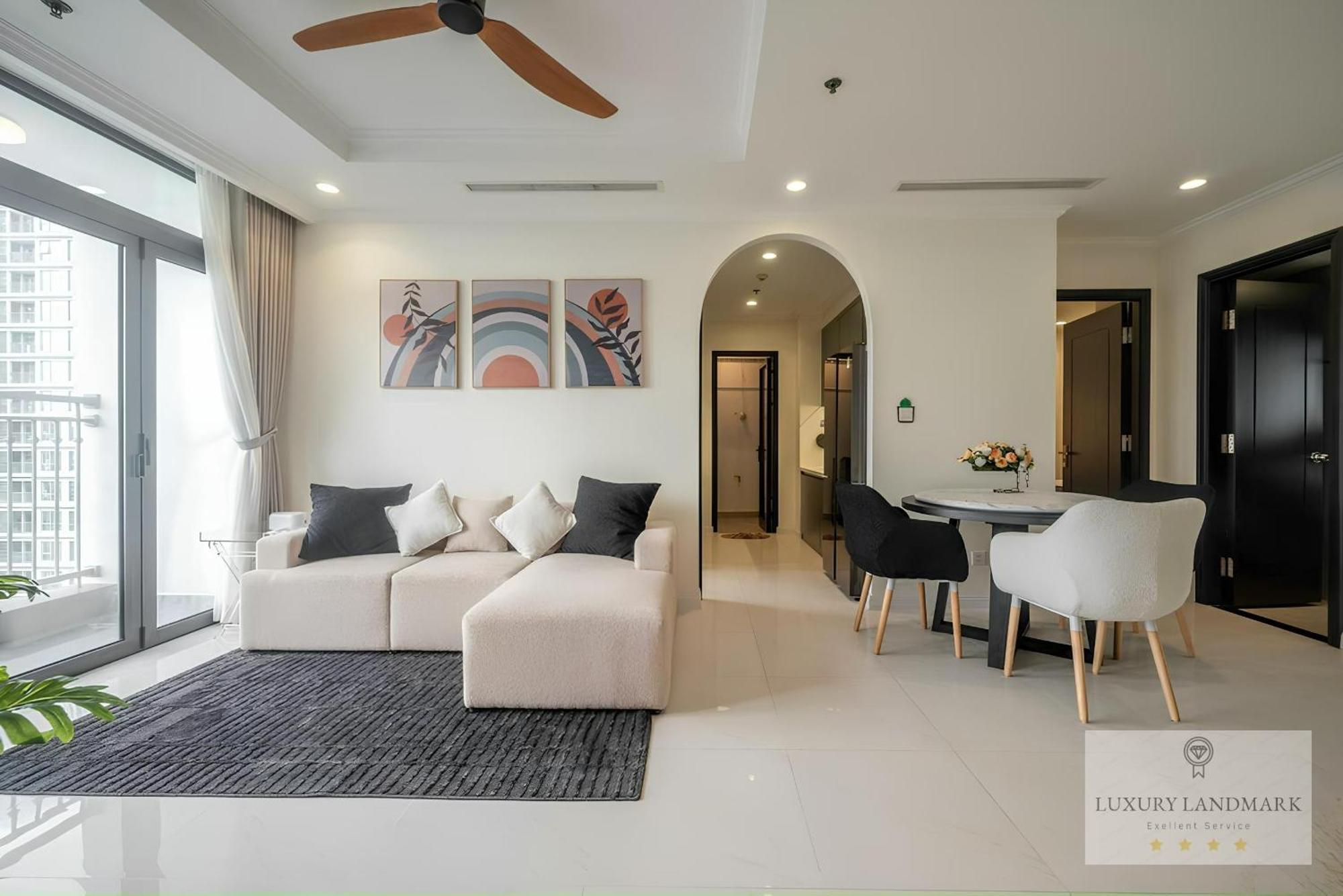Sky Park Apartment - Vinhomes Central Park Ho Chi Minh City Bagian luar foto