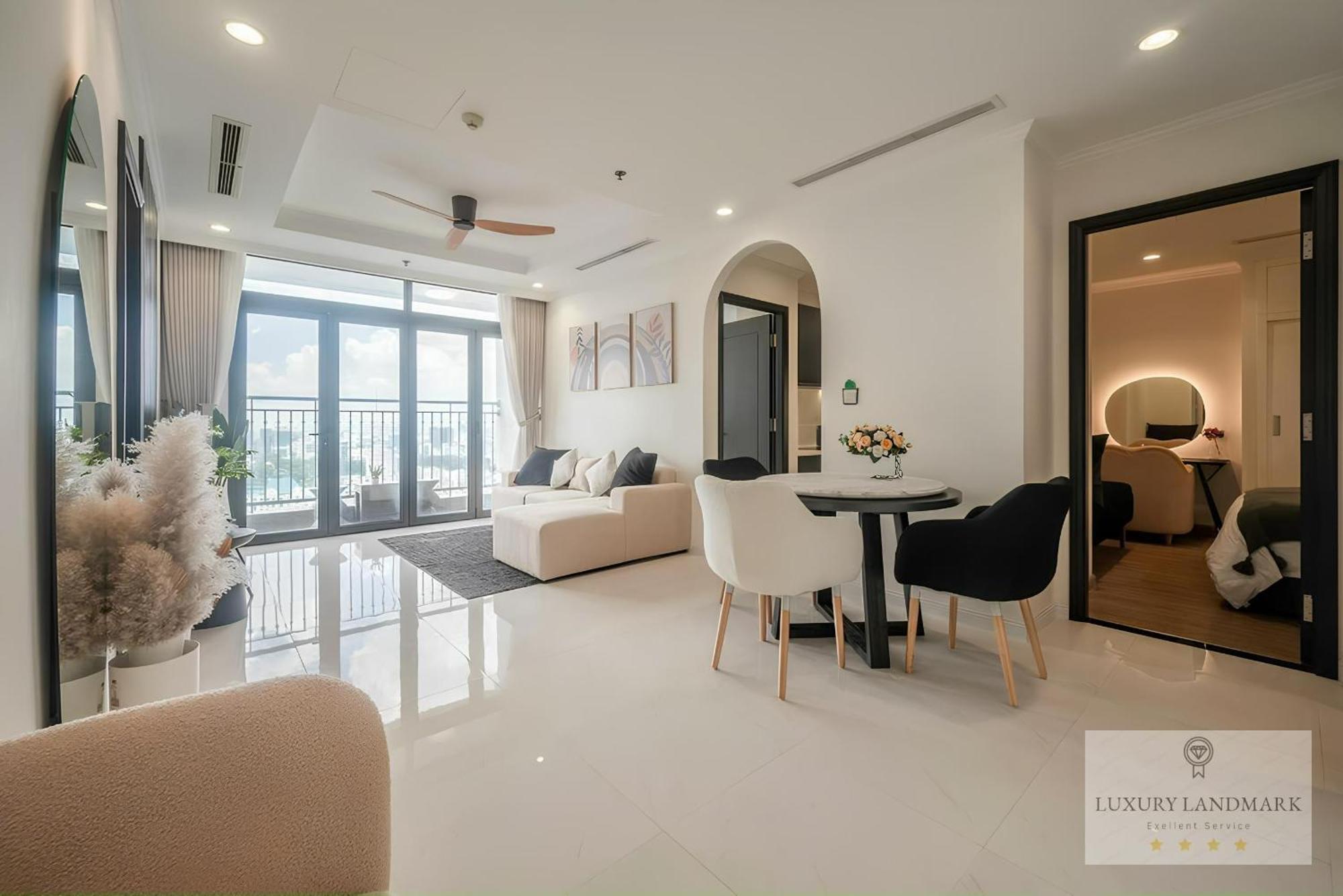 Sky Park Apartment - Vinhomes Central Park Ho Chi Minh City Bagian luar foto